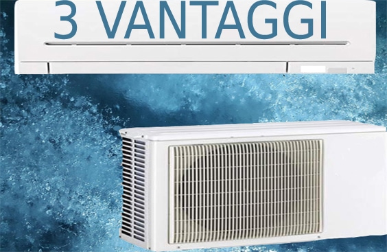 pompa di calore splittata